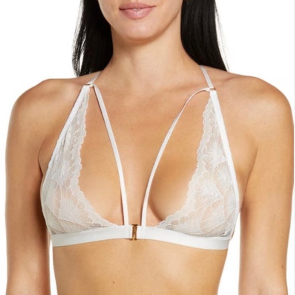 SUZY BLACK Dianah Lace Bralette in Blanka